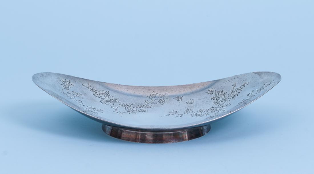 Modernist Tiffany and Co Sterling Low Bowl (1 of 5)