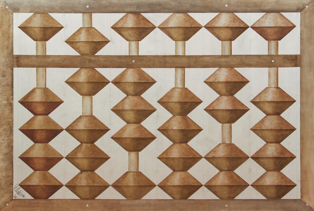 Yoshio Sekine 1963 Untitled painting (1 of 10)