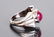 Art Deco Star Ruby Diamond and White Gold Ring - 2