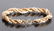 Three Piece 14K Gold and Seed Pearl Jewelry Set - 3
