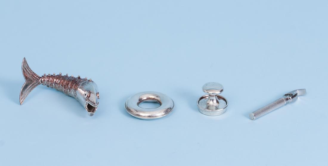 Four Sterling Silver Bar Items (1 of 9)