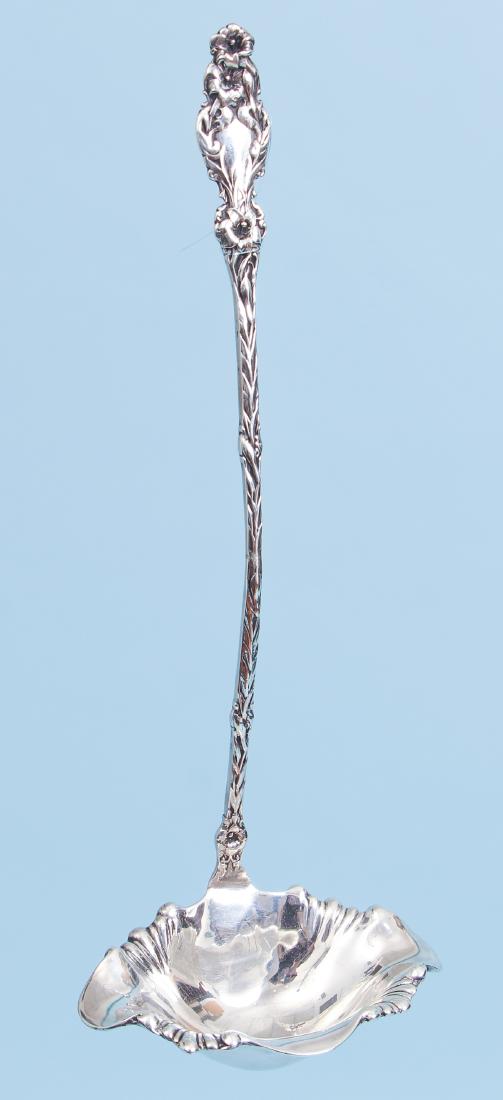 Whiting Lily Pattern Sterling Silver Punch Ladle (1 of 7)