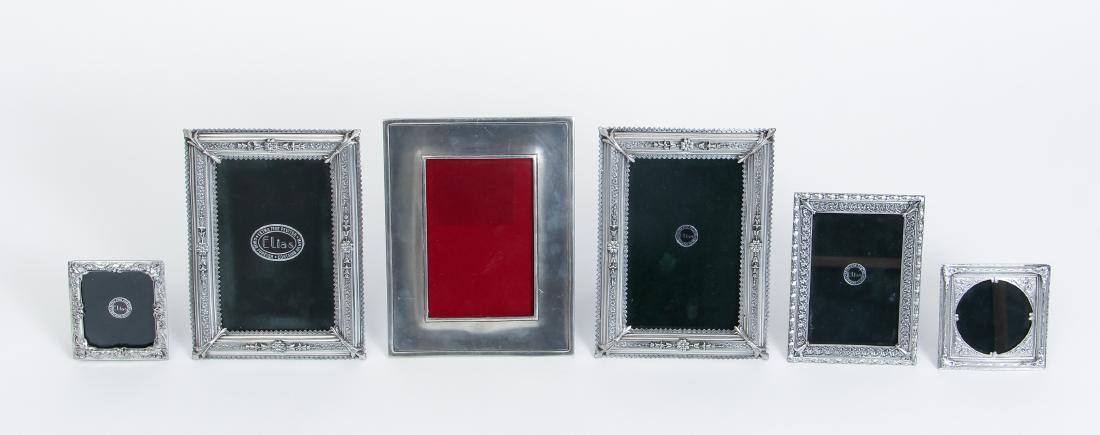 Six High Quality Pewter Frames (1 of 8)