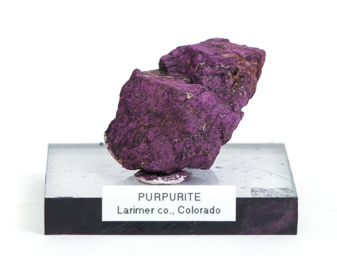 Purpurite  Mineral Specimen (1 of 7)