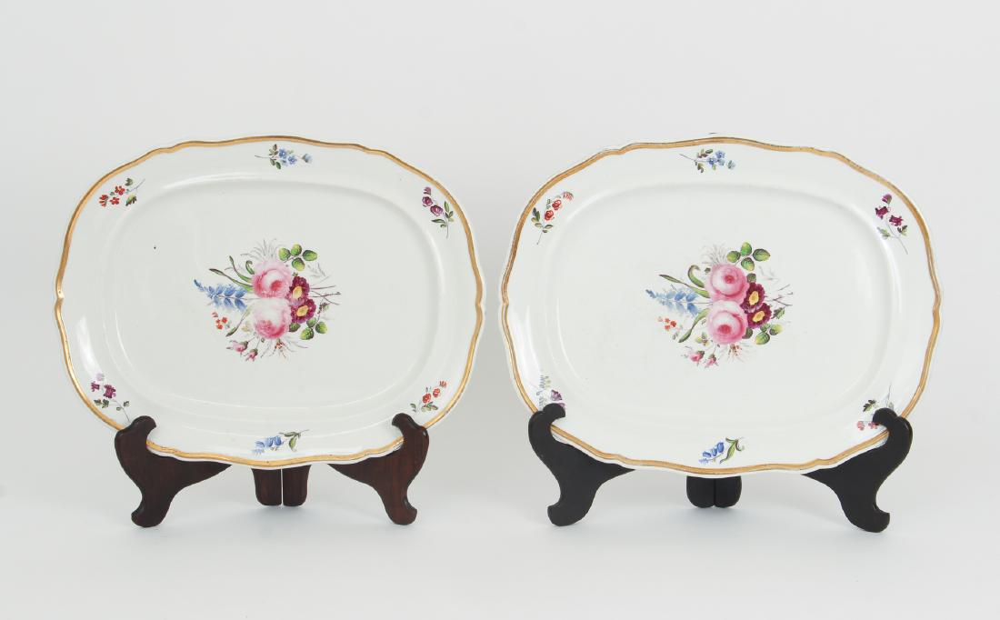 Pair Davenport Floral Decorated Serving Trays (1 of 8)