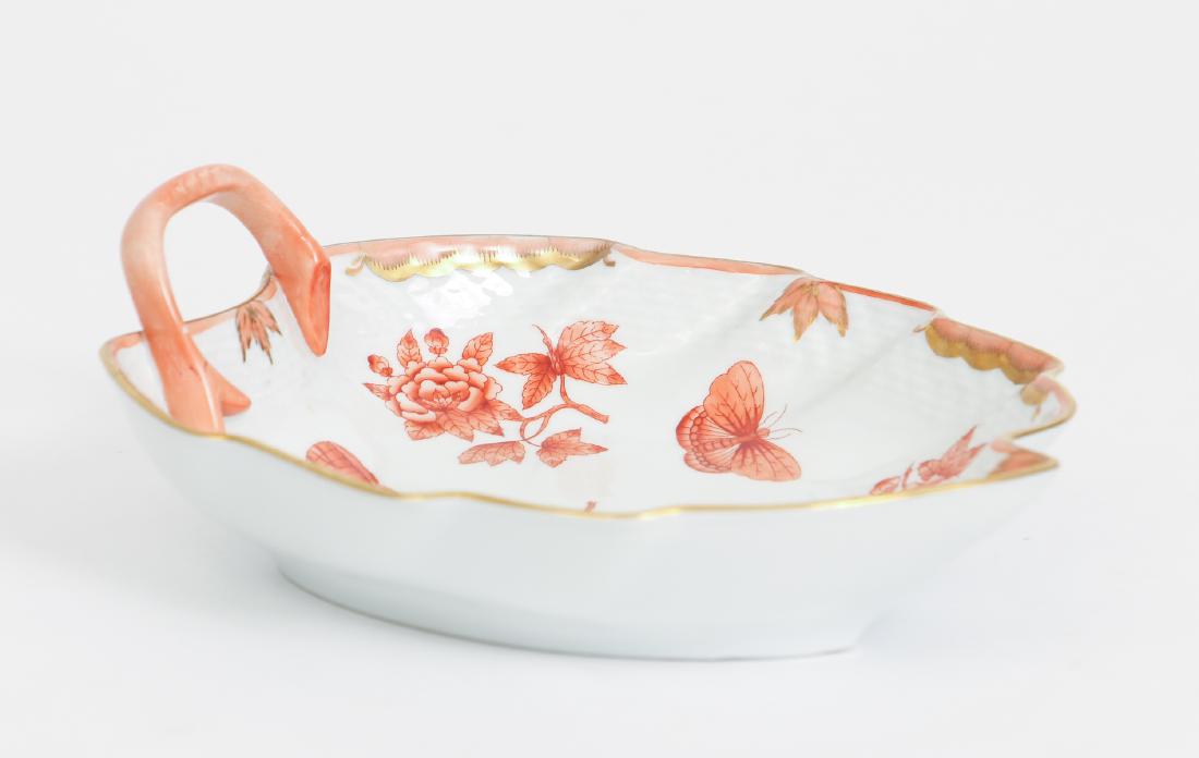 Herend Rust Chinese Bouquet Serving Piece (1 of 6)