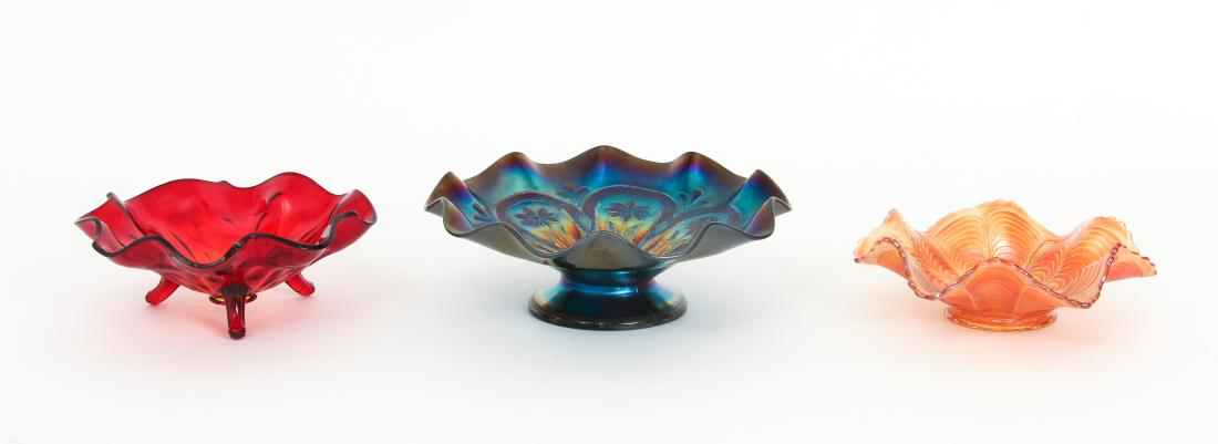 Three Vintage Glass Bowls (1 of 13)