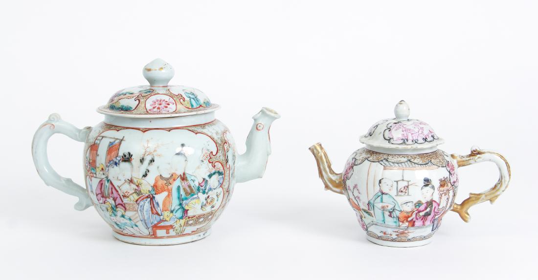 Two Antique Chinese Porcelain Teapots (1 of 20)