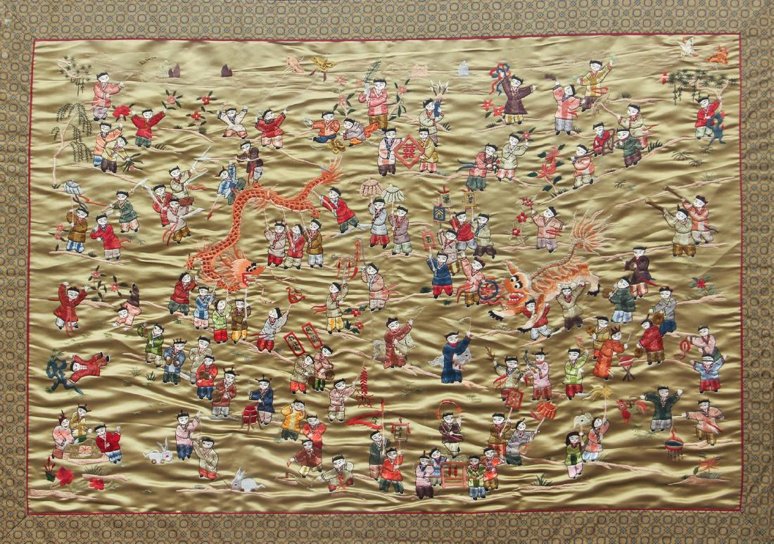 Chinese Embroidery with New Years Celebration (1 of 9)