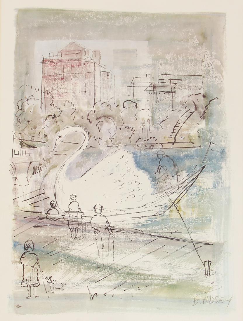 Alfred Birdsey one watercolor and 2 signed prints (1 of 11)