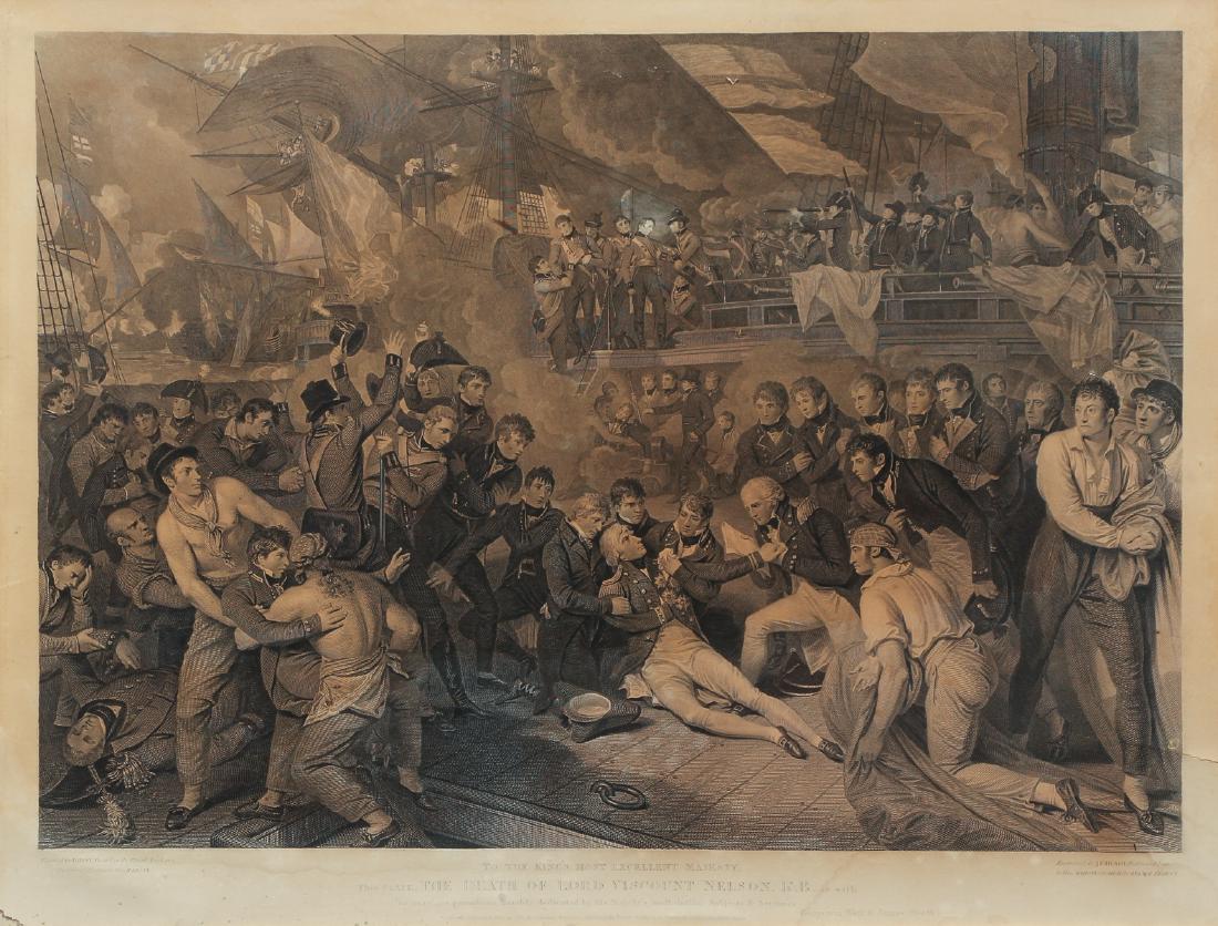 Heath (James) Death of Lord Viscount Nelson (1 of 10)