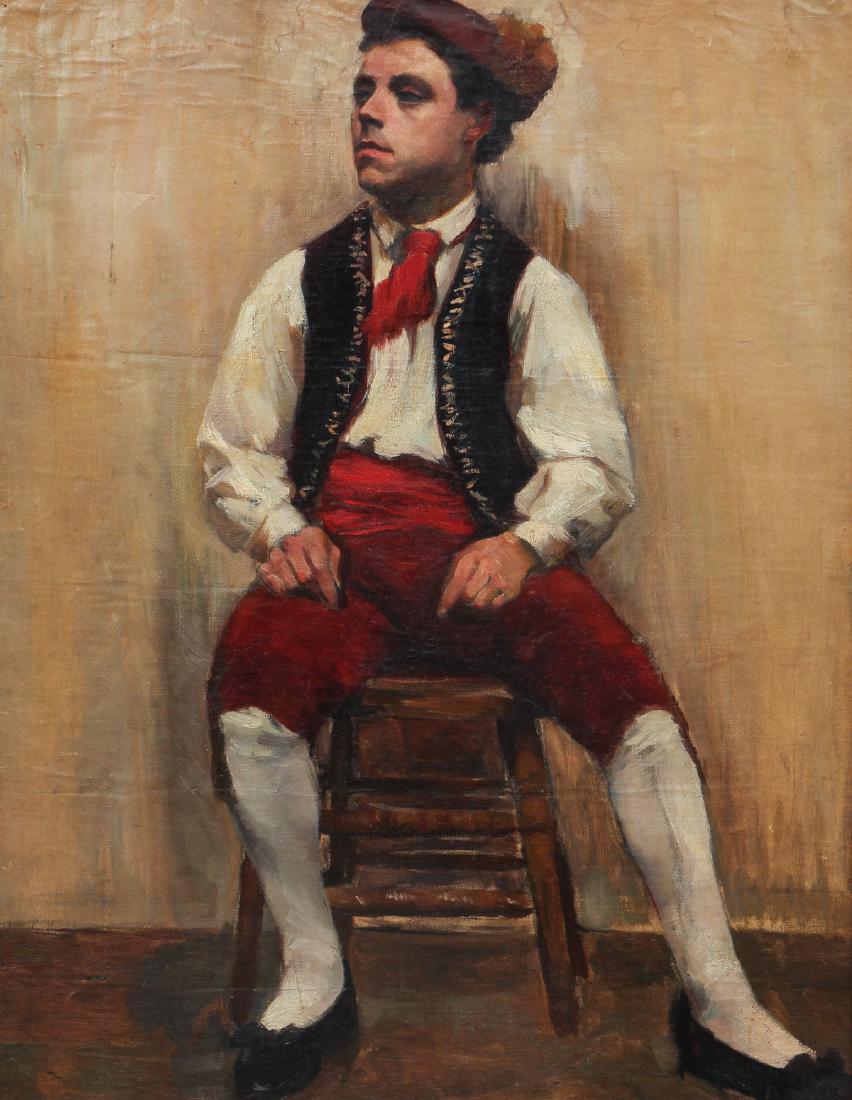 George Koch painting Seated Toreador (1 of 6)