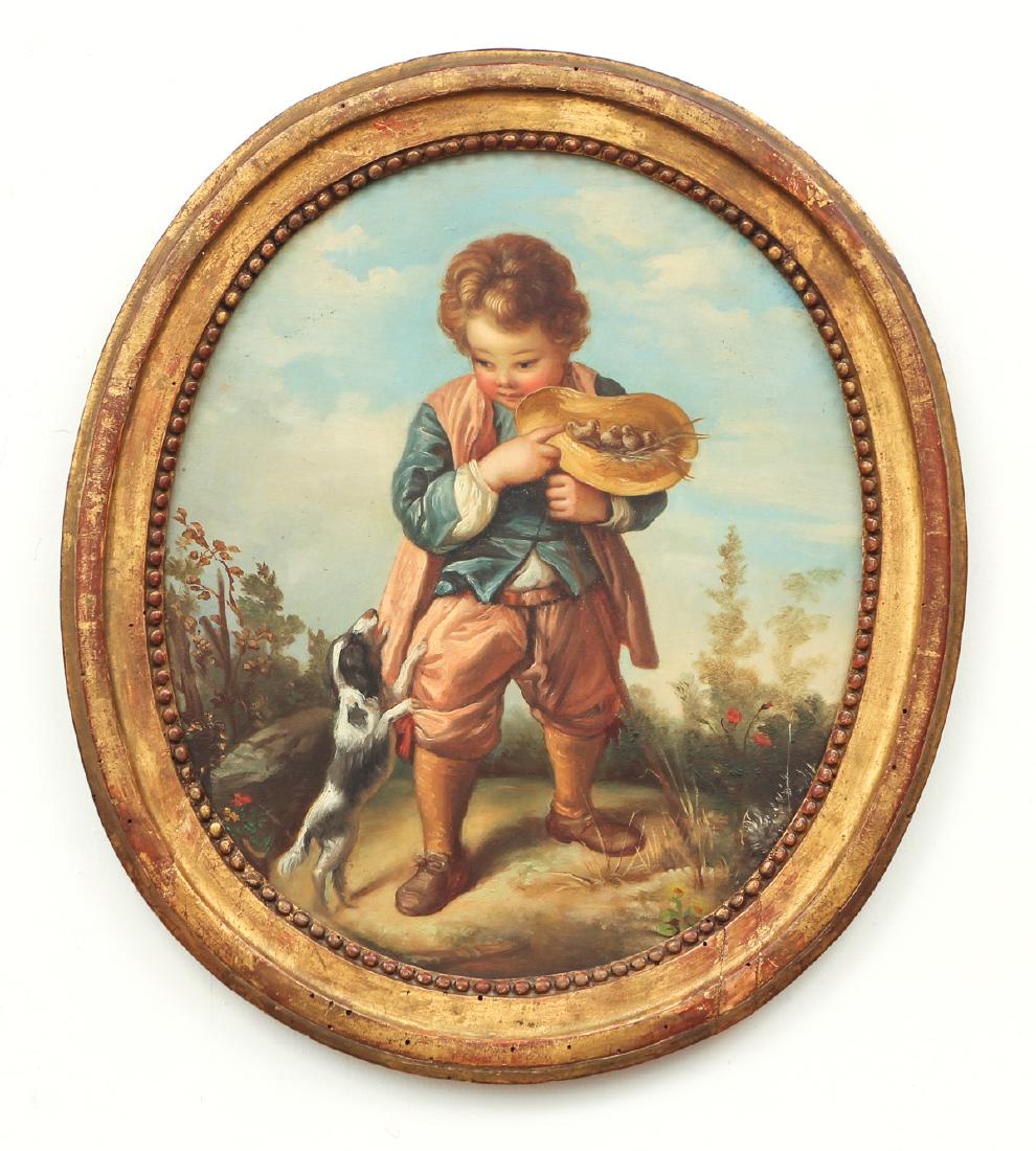 After Murillo Copy of Young Boy and A Dog (1 of 6)