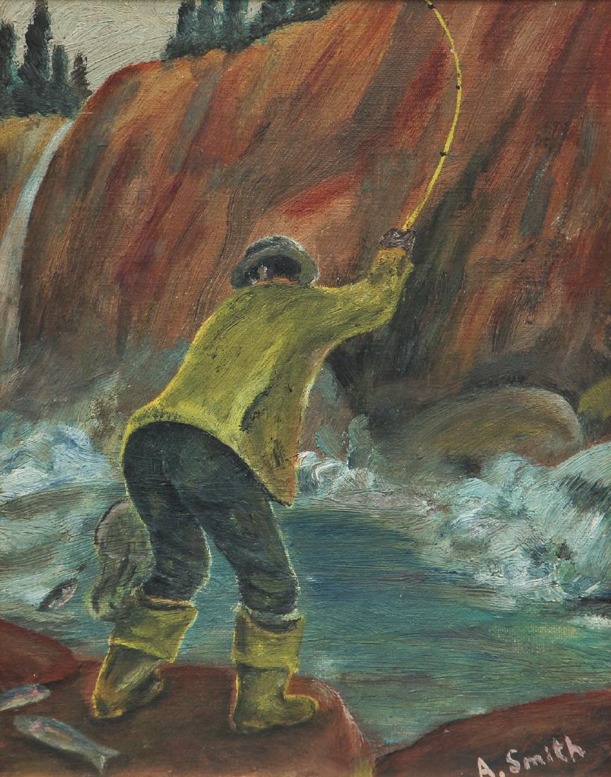 A. Smith oil Trout Fisherman (1 of 7)