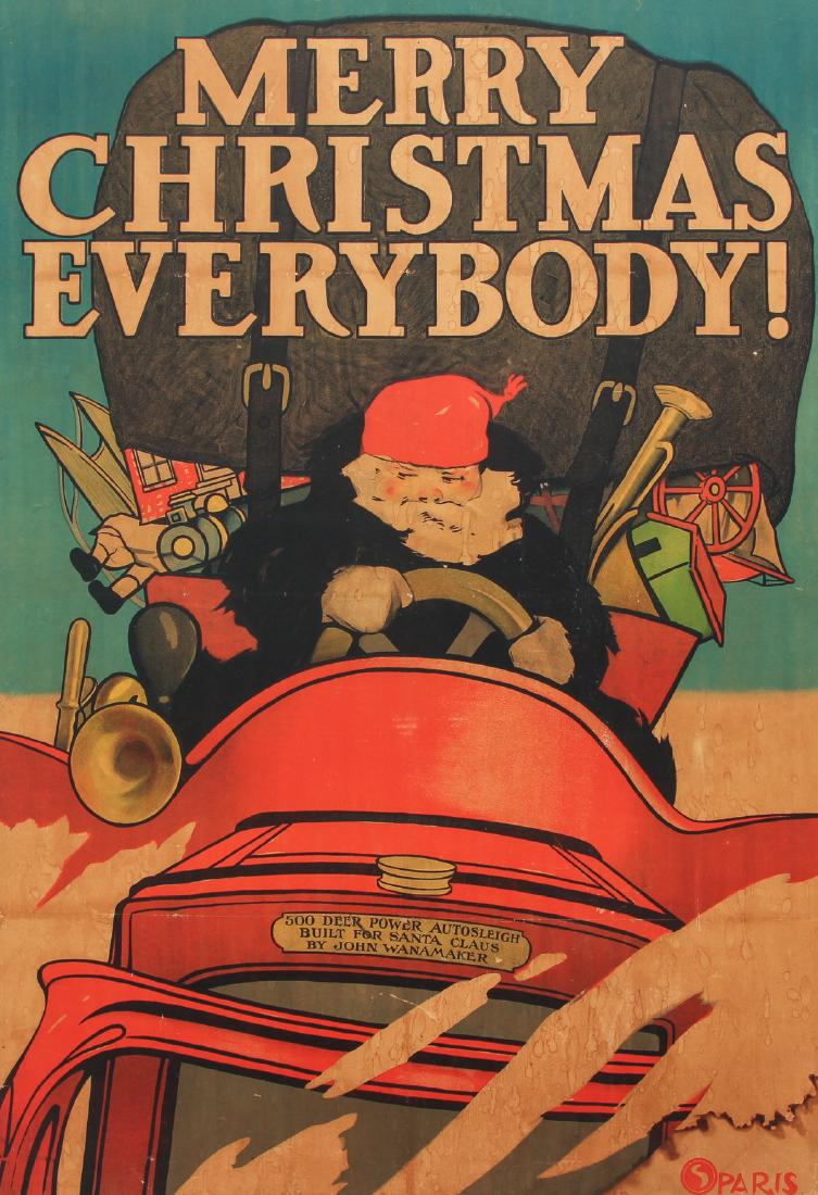 Merry Christmas Santa Claus Poster (1 of 9)