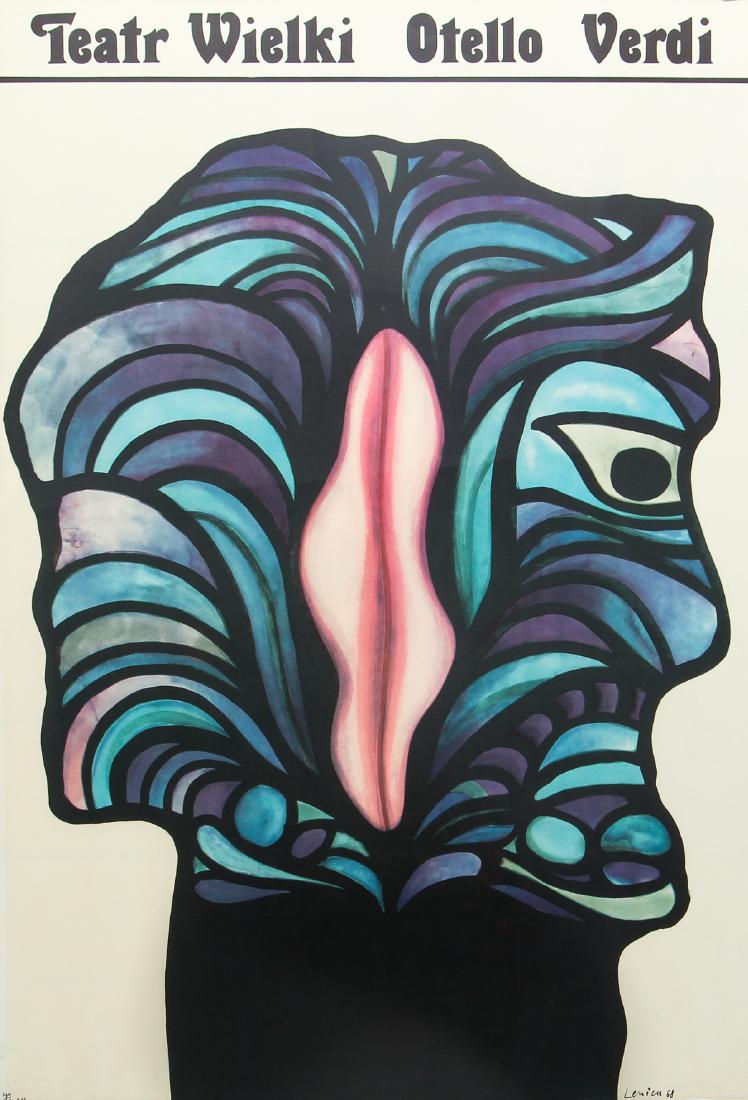 3 framed Polish Posters, circa 1970's (1 of 13)