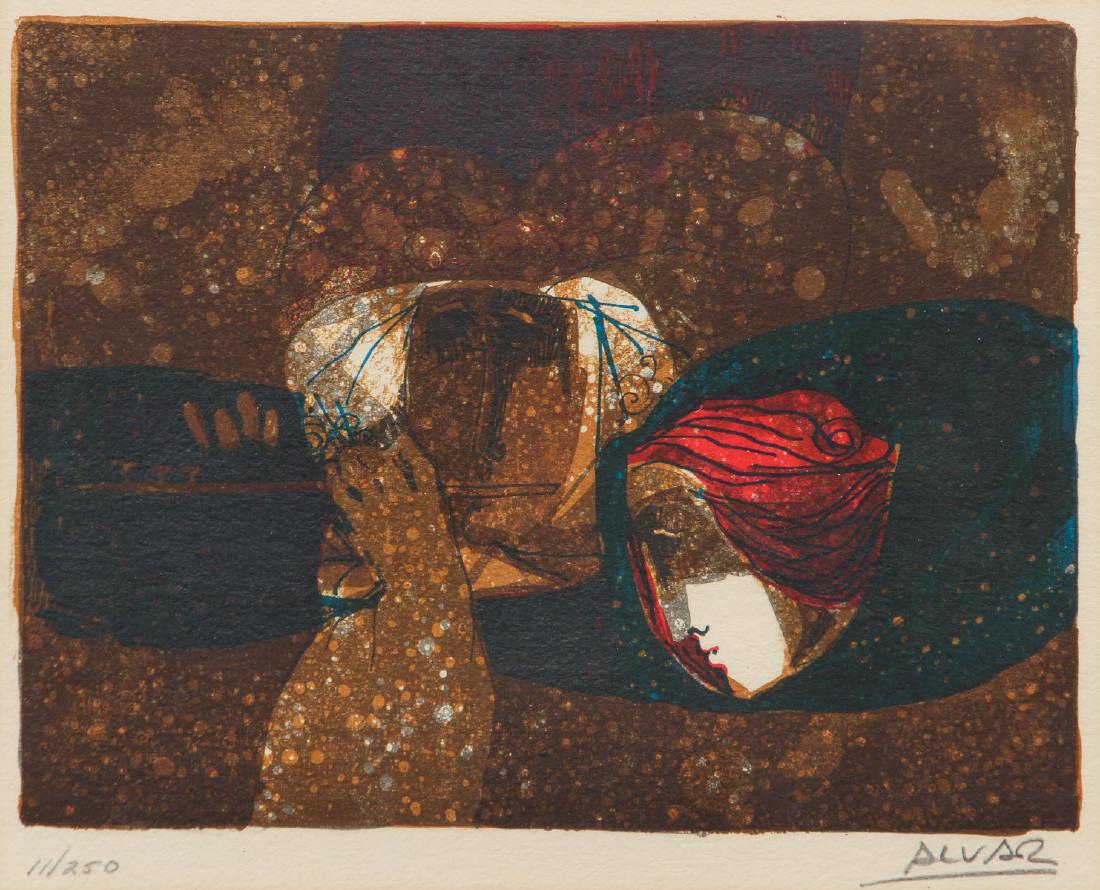 Alvar orig litho Serenade (1 of 7)