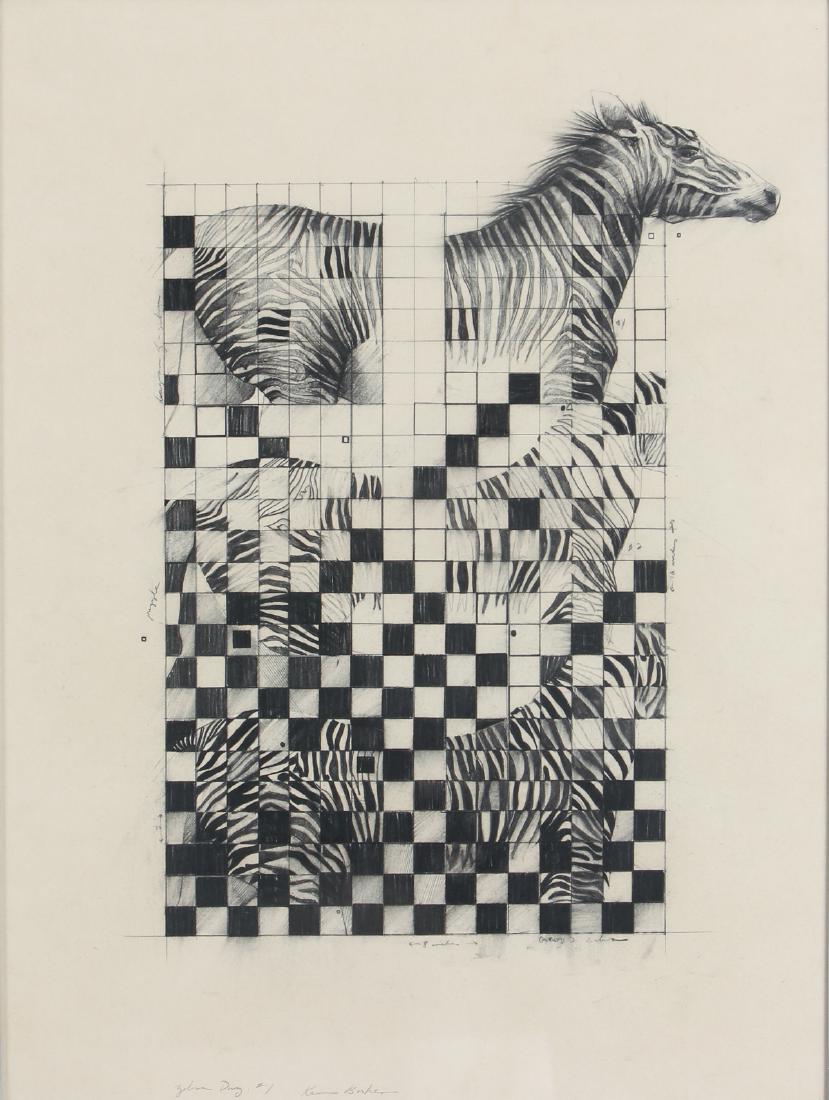 Karin Broker drawing Zebra Day #1 (1 of 8)