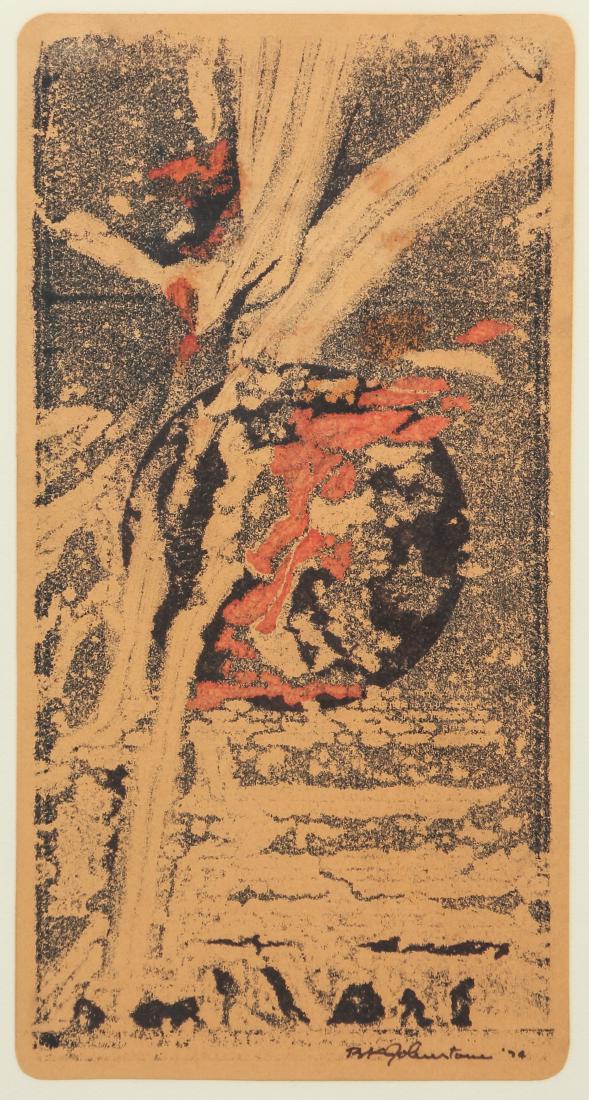 Ken Johnstone monoprint Blackmoon (1 of 7)