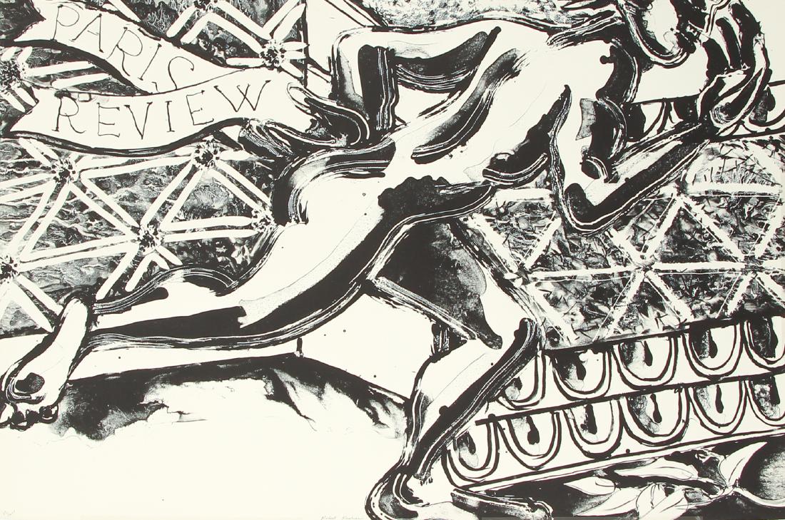 Robert Kushner Paris Review Untitled Lithograph (1 of 6)