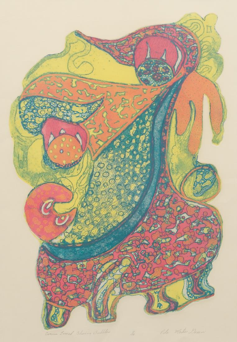 Two Pencil Signed Lithographs inc Martin Green (1 of 6)