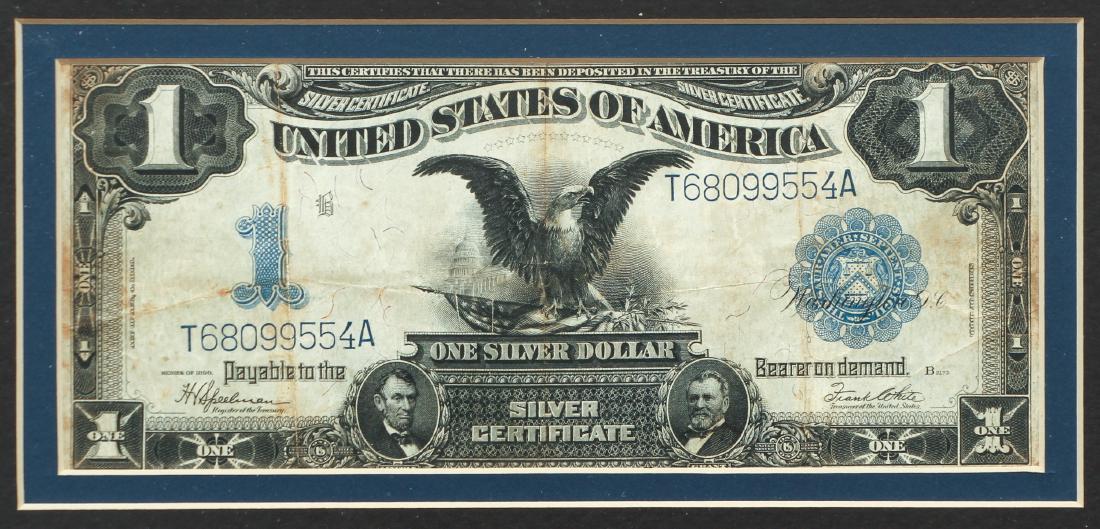 1899 One Dollar Silver Certificate Black Eagle (1 of 5)