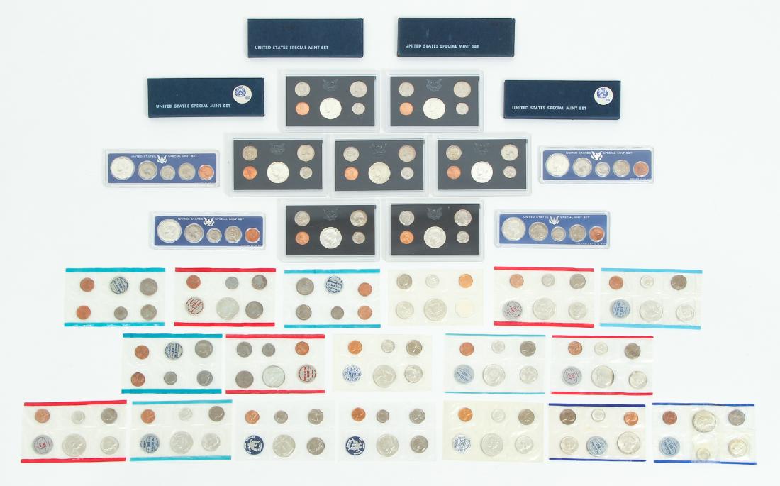 Large Group of 1950s and 1960s Proof Etc Sets (1 of 7)