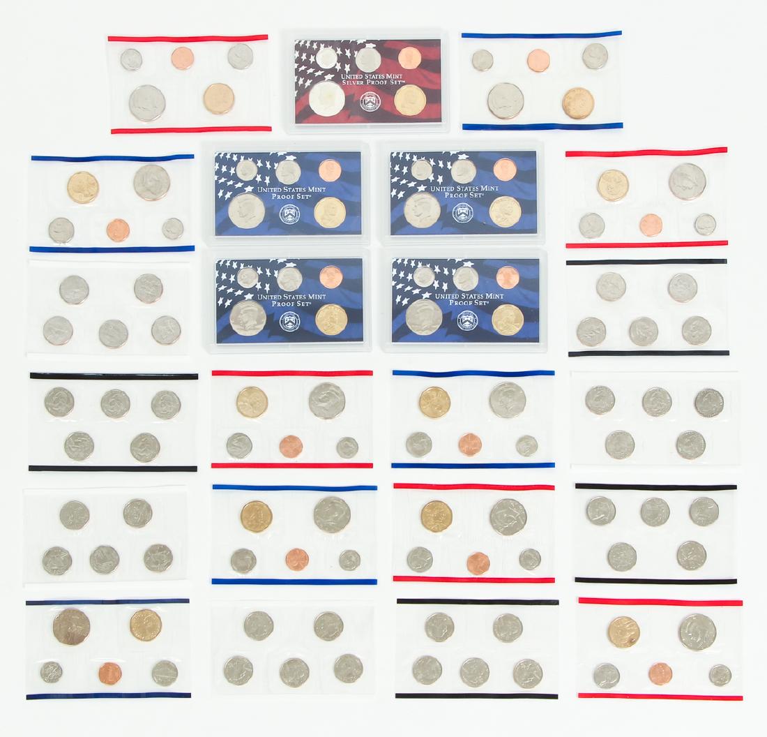 Large Group of 2000s US Mint Proof Sets Etc (1 of 5)