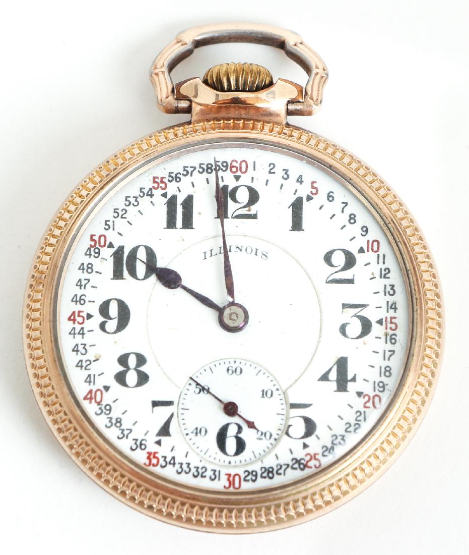 Illinois Bunn Special 21 Jewel Pocket Watch