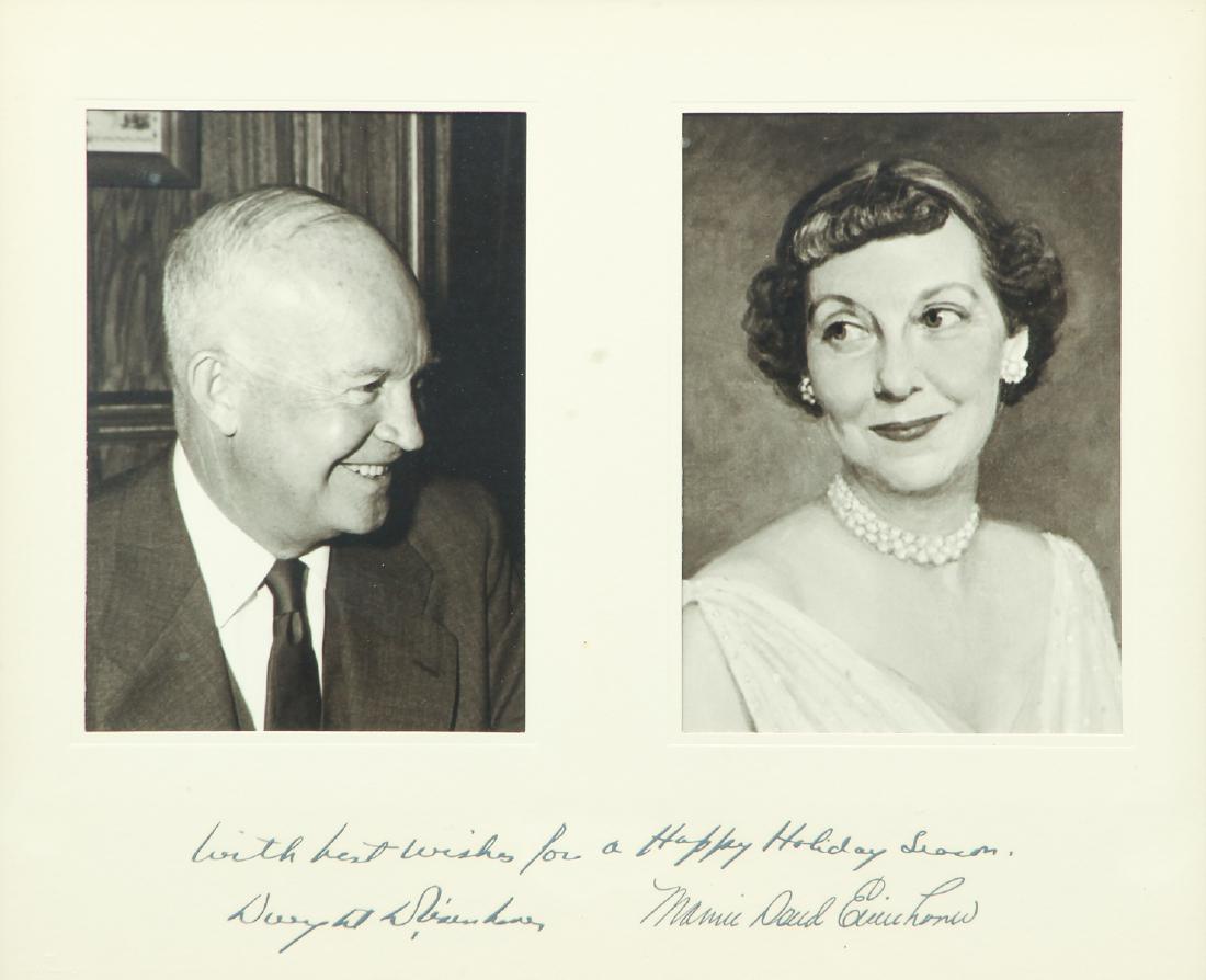 Dwight D. and Mamie Doud Eisenhower Signed Photograph (1 of 8)