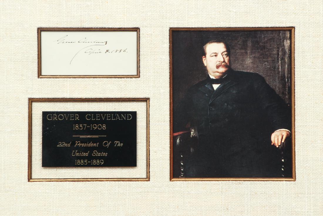 Grover Cleveland Clipped Signature (1 of 8)