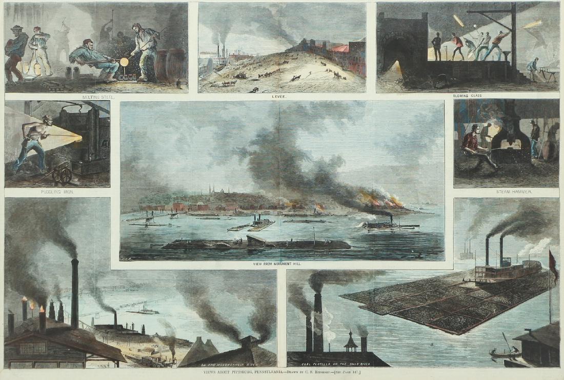 Harper's Weekly Views about Pittsburgh (1 of 10)