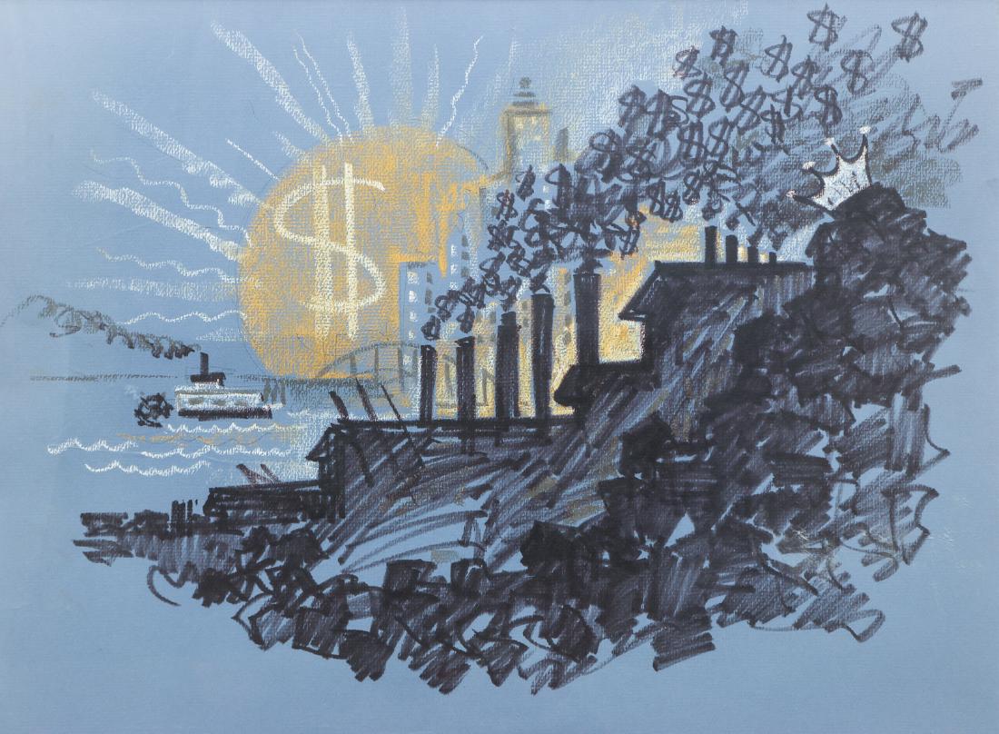 John Johns Pittsburgh Industry Cartoon (1 of 7)