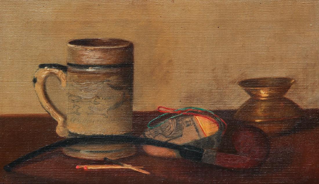 Elizabeth H. Loeser oil Still Life Pipe (1 of 8)
