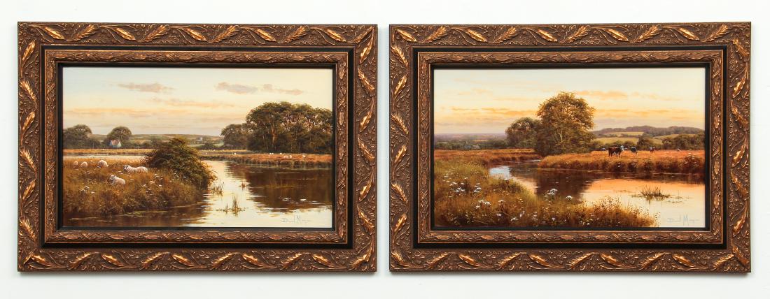 2 David Morgan framed Traditional Landscape Paintings (1 of 11)
