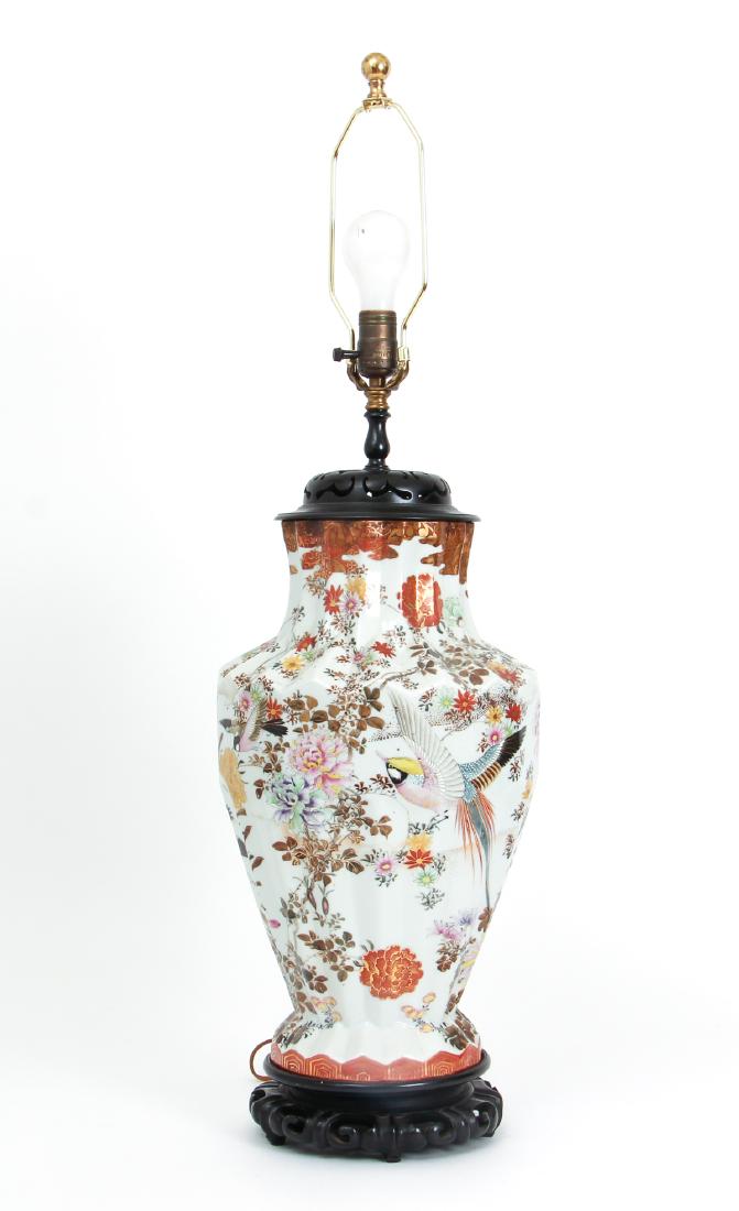 Large Antique Chinese Vase as Lamp (1 of 7)