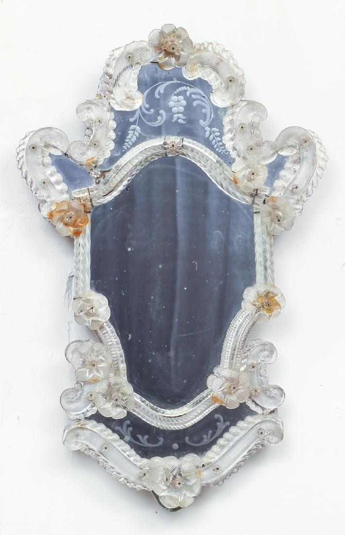 Diminutive Antique Venetian Mirror (1 of 7)