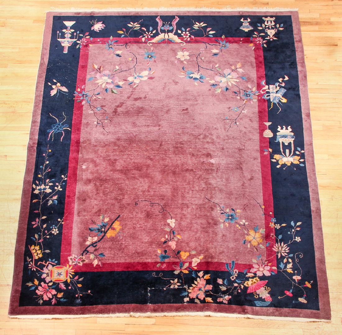 Chinese Art Deco Wool Carpet (1 of 8)