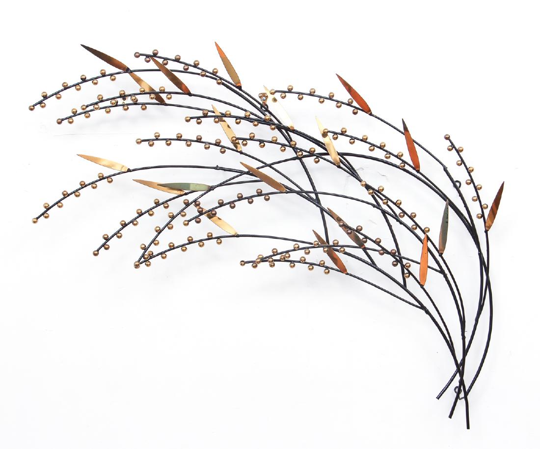 Curtis Jere 1987 Wall Sculpture, Spray of Wheat (1 of 7)