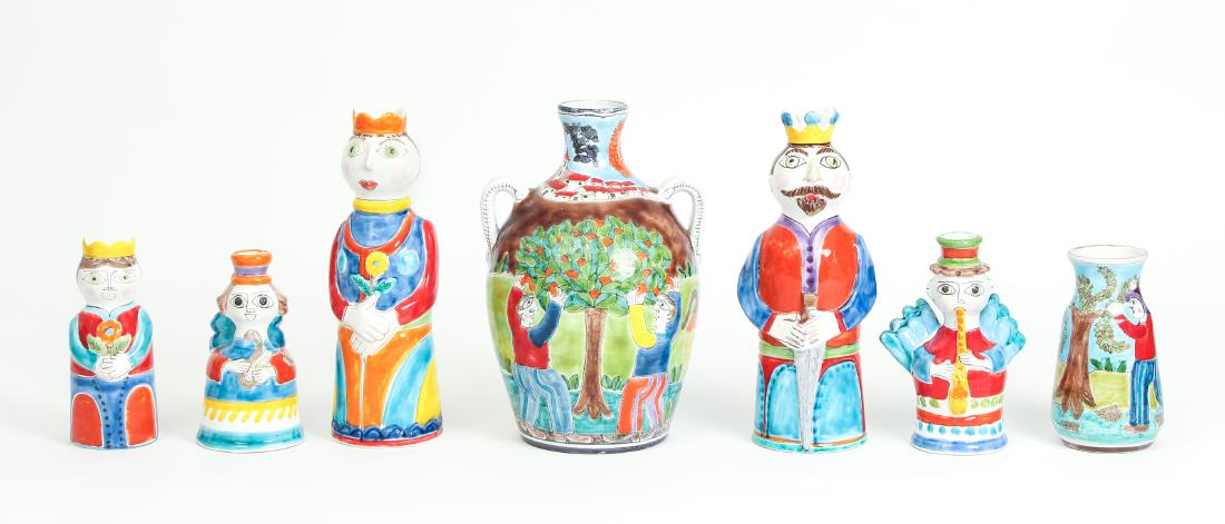 Group of DeSimone Pottery Pieces (1 of 11)