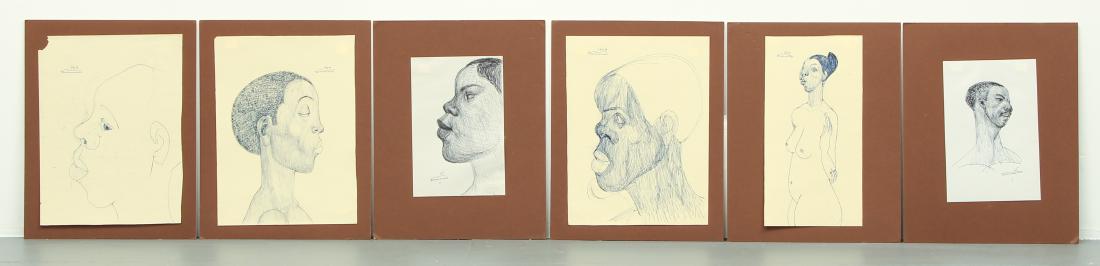 Frank Dininno 6 Studies of African Americans (1 of 9)