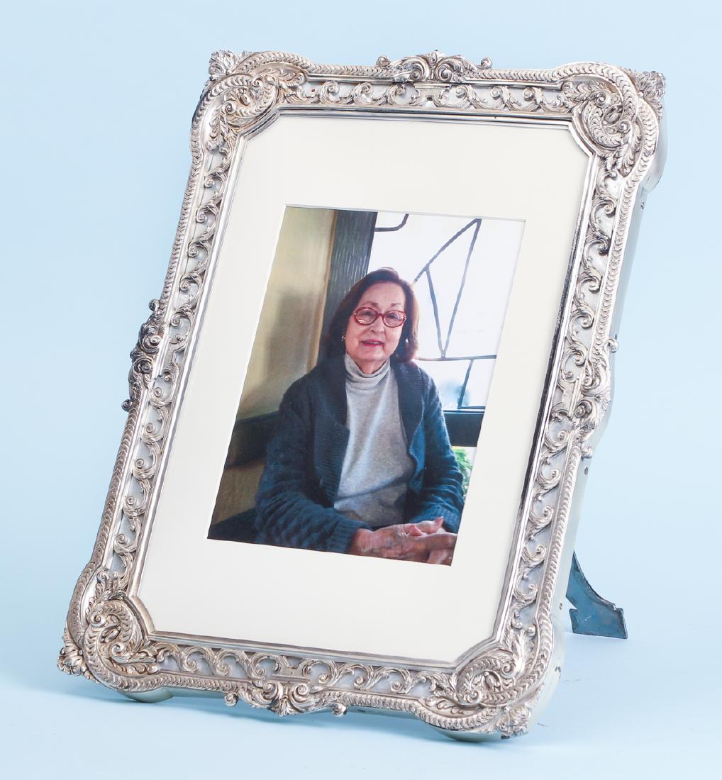 French Sterling Easel Back Picture Frame (1 of 10)