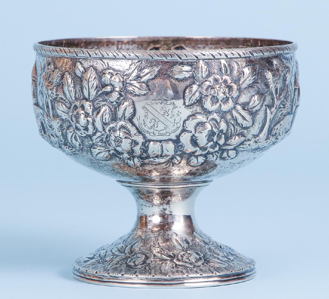 S Kirk and Sons Repousse Sterling Silver Compote (1 of 9)