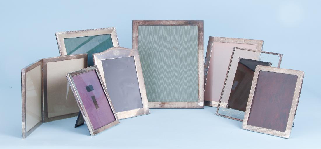 Eight Sterling Silver Picture Frames (1 of 19)