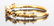 14 K Gold and Diamond Victorian Bracelet - 2