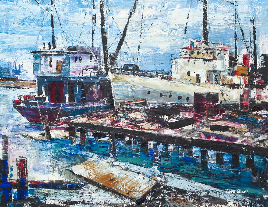 Robert Elsocht Estuary Painting (1 of 8)