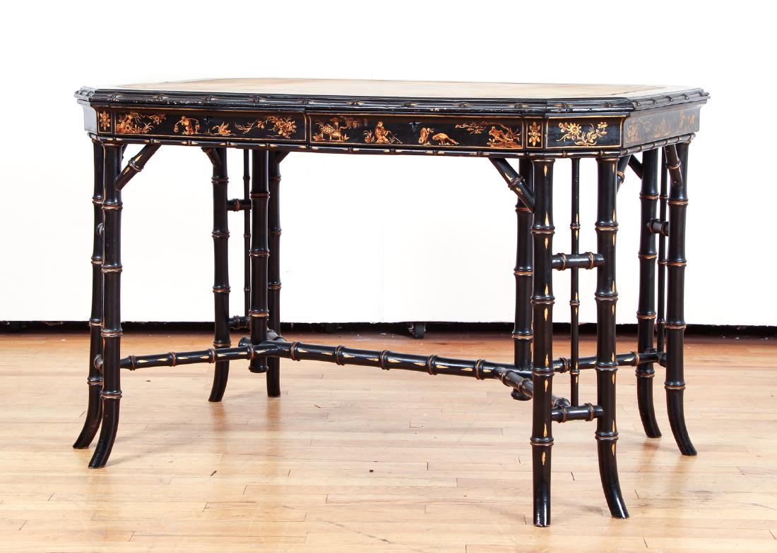 Haward and Sons English Regency Style Writing Table (1 of 12)