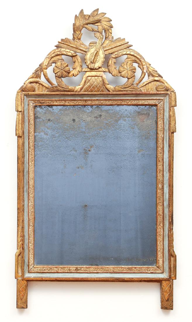 Antique Gilt French Mirror (1 of 8)