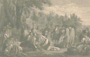 West, after Benjamin West, engraved by A: William Penn's Treaty with the Indians Artist: West, after Benjamin West, engraved by Armytage, J. C. Medium: Engraving Dimensions: 4 1 /2 x 7 inches Signature: Apparently unsigned Condition: In gener