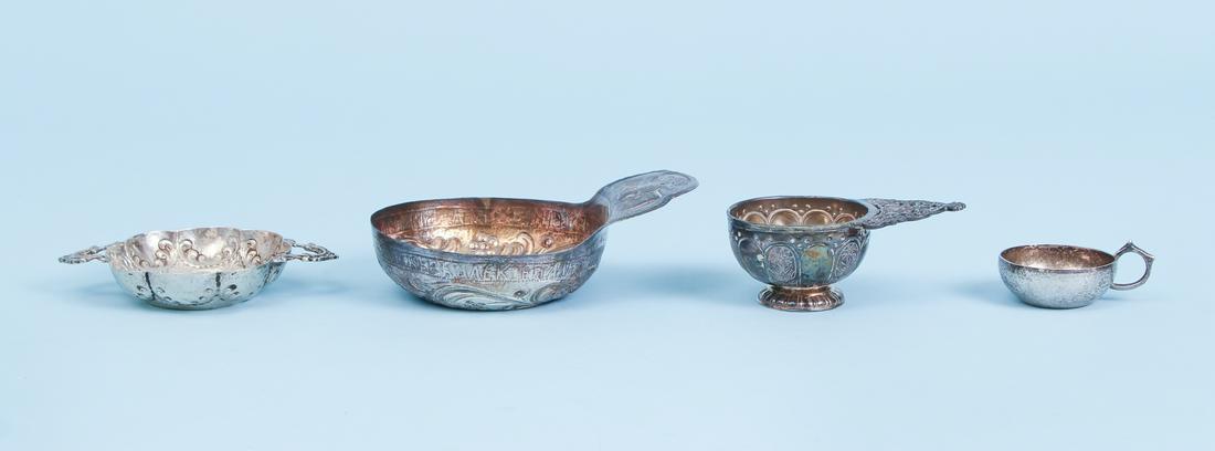 Four Miscellaneous Grades Silver Tastevins (1 of 9)